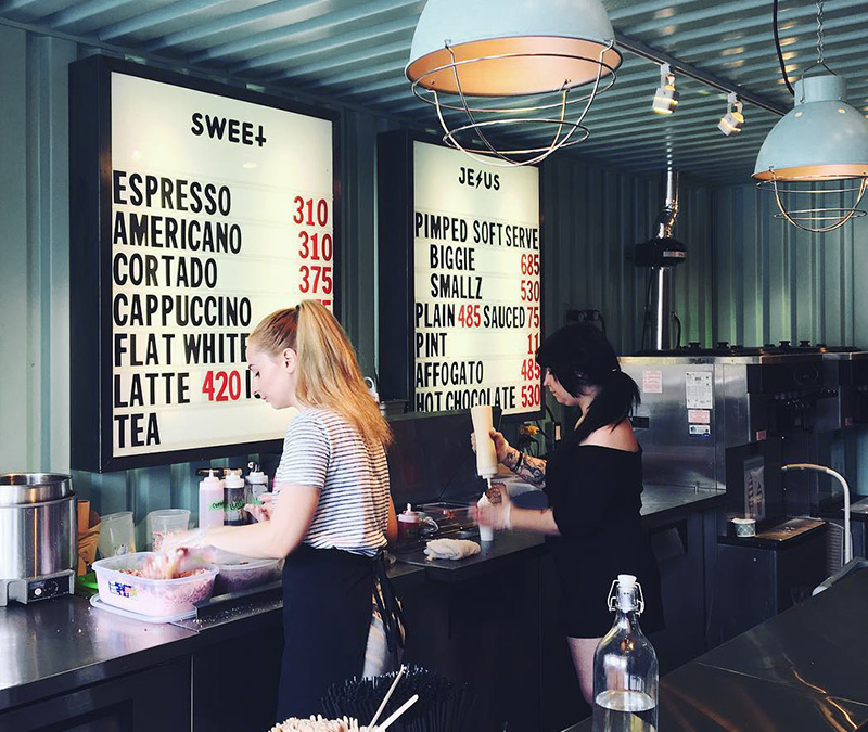 Sweet jesus ice cream store