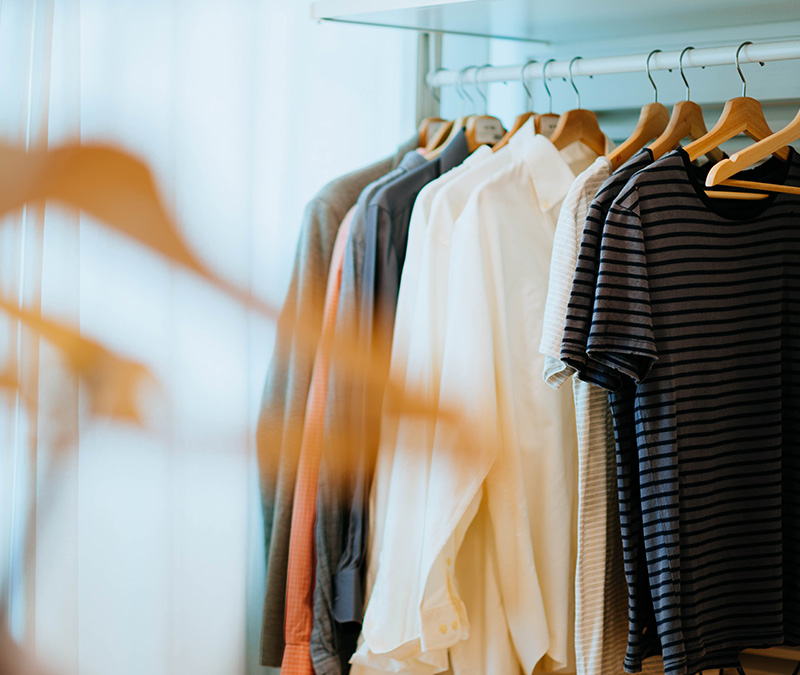 local boutique shop displaying tee shirts